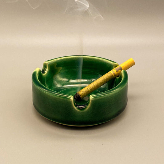 Forest Green Ashtray